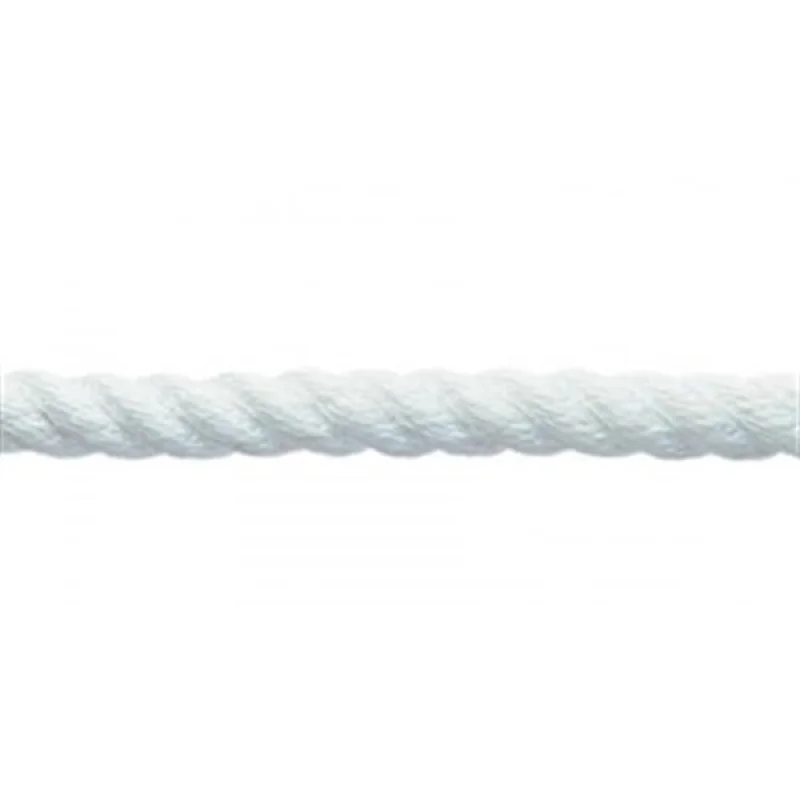 SUMAR Polyester braided rope, white, 8mm