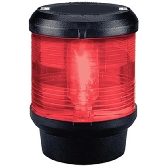 AQUA SIGNAL Aqua Signal 40 Serisi 360 Kırmızı Seyir Feneri Siyah 24V