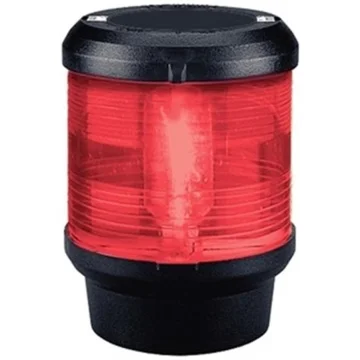AQUA SIGNAL Aqua Signal 40 Serisi 360 Kırmızı Seyir Feneri Siyah 24V - 1