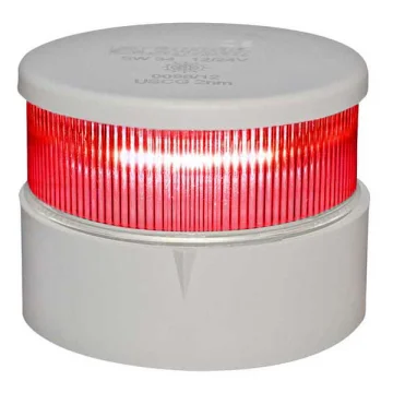 AQUA SIGNAL Aqua Signal Yeni 34 Serisi 360 Kırmızı LED Seyir feneri 12/24V Beyaz - 1