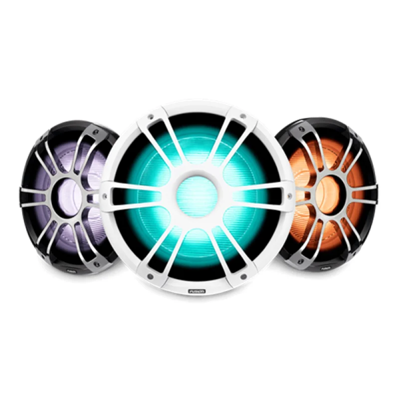 FUSION Fusion 12inç Subwoofer Ledli 1400W Sport Beyaz