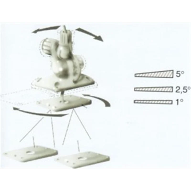 GLOMEX Glomex RA101 anten ayağı açı düzeltme kiti