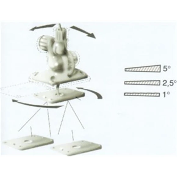 GLOMEX Glomex RA101 anten ayağı açı düzeltme kiti