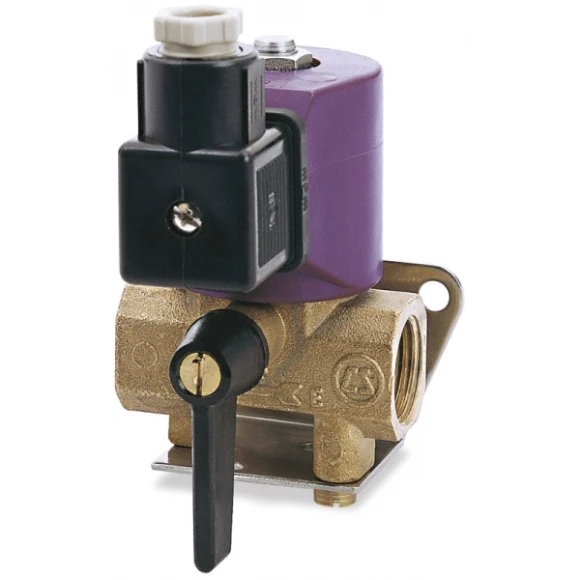 Quick Elektrik kontrollü vana. Manuel olarak da kullanılabilir. UNI EN 28846.