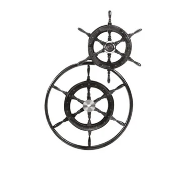 SEAWORLD Ahşap dümen simidi 406MM - 1