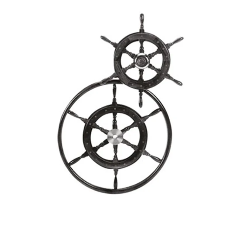 SEAWORLD Ahşap dümen simidi 711MM