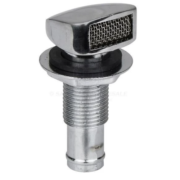 Tank havalandırma, Ø 16 mm, paso boyu 13 mm.