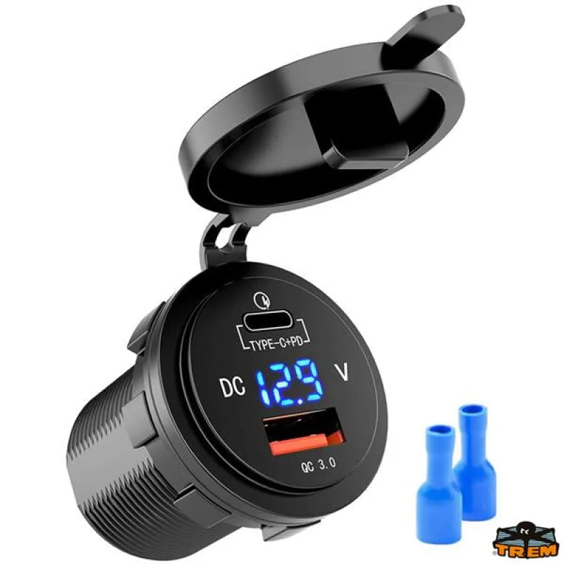 TREM T-Power Usb / Type C Şarj Soketi