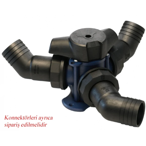 Vetus üç yollu vana