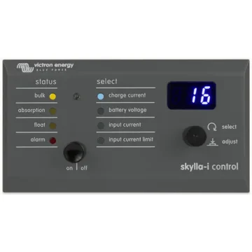 VICTRON ENERGY SKYLLA-I CONTROL PANEL GX (90º RJ45) - 1