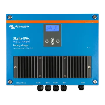 VICTRON ENERGY SKYLLA IP65 CHARGER 24V/35A(3) 120/240V - 1