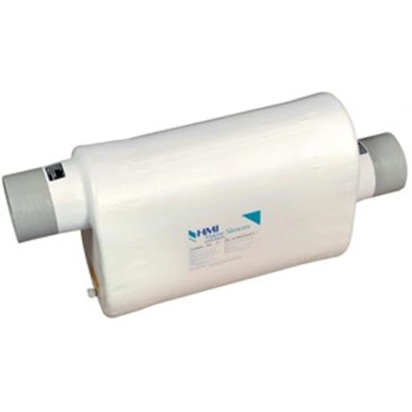 HALYARD Yatay susturucu, üstten giriş yandan çıkış modeli