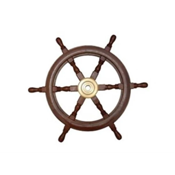 MARINE TOWN Ahşap Dümen Simidi 457mm