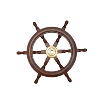 MARINE TOWN Ahşap Dümen Simidi 457mm - 1