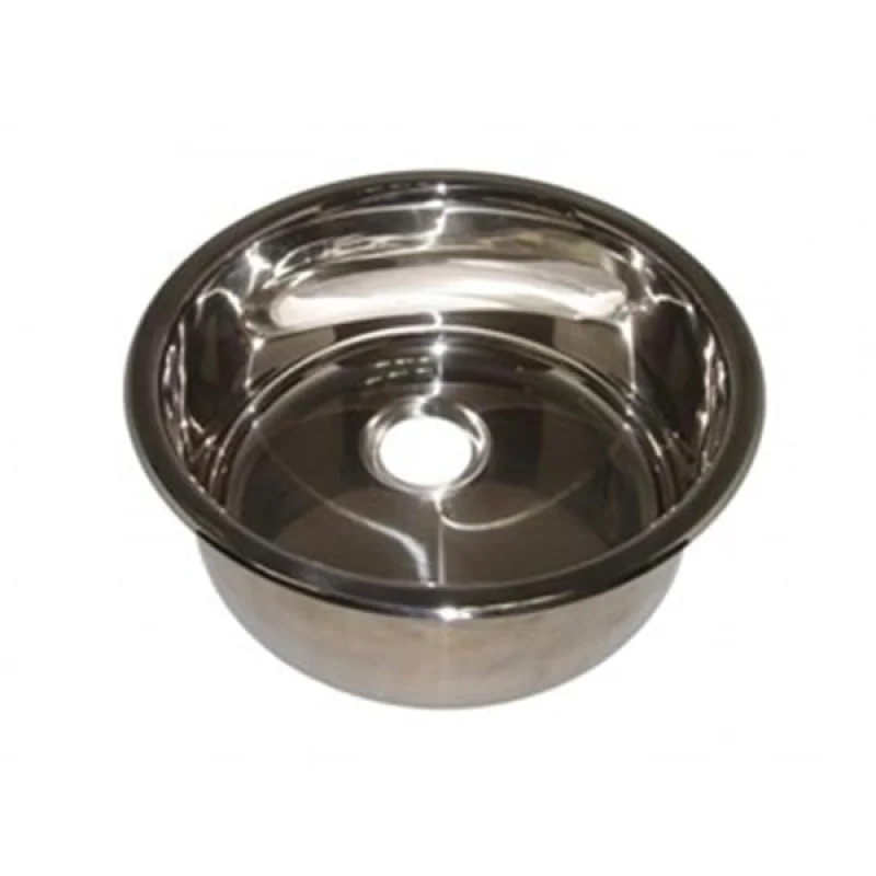 MARINE TOWN Yuvarlak Paslanmaz Çelik eviye