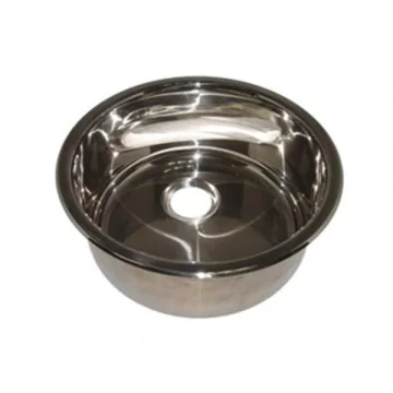 MARINE TOWN Yuvarlak Paslanmaz Çelik eviye - 1