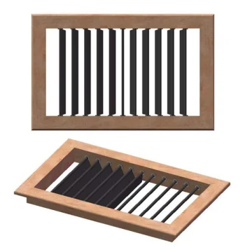 MSI Hava çıkış ızgarası. Kiraz, iki yönlü 102X102mm - 1