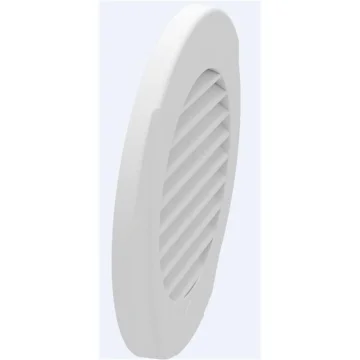 NUOVA RADE KABİN ÇIKIŞ MENFEZİ PLASTİK BEYAZ. Ø102mm - 1