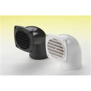 SEAWORLD HAVALANDIRMA, 90° HORTUM ADP. PLASTİK.SİYAH Ø76MM - 1