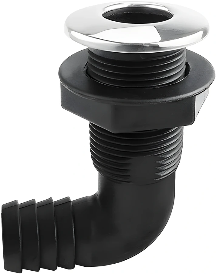 SEAWORLD Plastik Firar, 90°. Pasl.Çelik Kafalı 2"