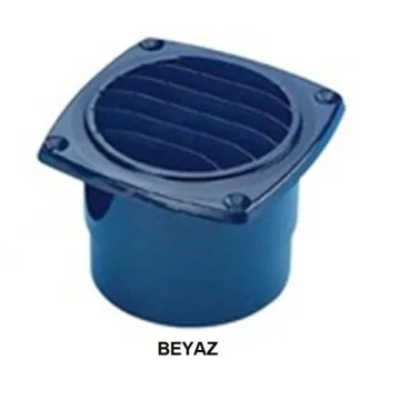 SEAWORLD Plastik havalandırma beyaz 102mm - 1