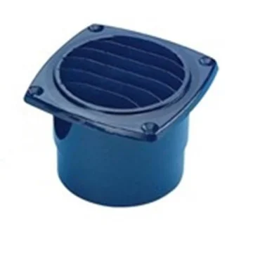 SEAWORLD Plastik havalandırma siyah 102mm - 1