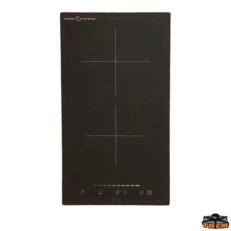 TREM Ocean Systems Electric Glass/Ceramic Cooker 2 Burner