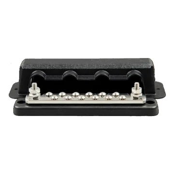 VICTRON ENERGY Busbar 250A 2P With 12 Screws + Cover - 1