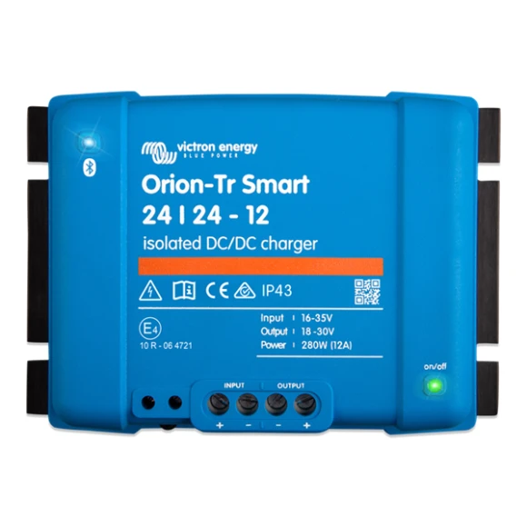 VICTRON ENERGY ORION-TR SMART 24/24-12A(280W) İZO.DC-DC CHRGR