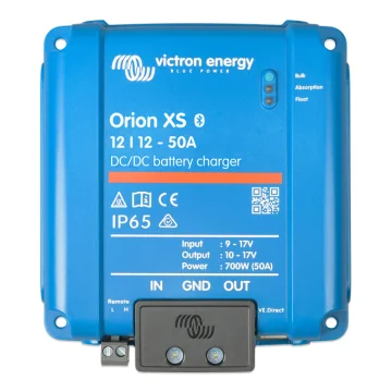 VICTRON ENERGY ORION XS IP65 12V/12V-50A DC/DC CHARGER - 1