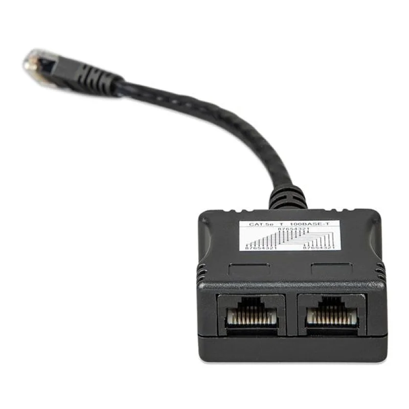 VICTRON ENERGY RJ45-splitter 1xRJ45 male/15cm cable/2xRJ45 female