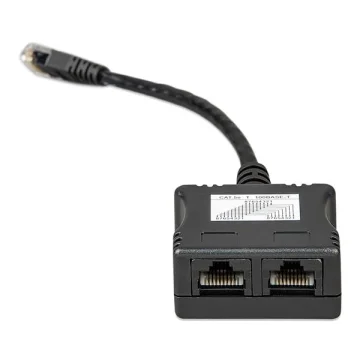 VICTRON ENERGY RJ45-splitter 1xRJ45 male/15cm cable/2xRJ45 female - 1
