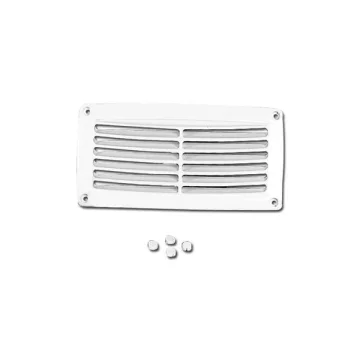 NUOVA RADE Plastic ventilation white plastic 206mmx106mm - 1