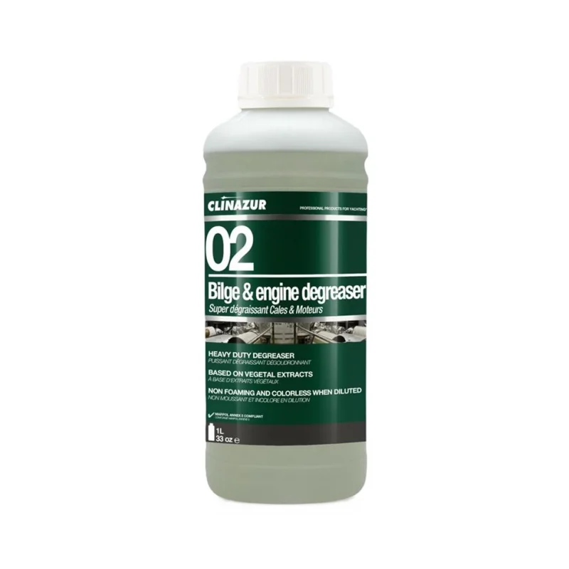 CLIN AZUR Clin Azur-02- Biological Soluble Bilge Cleaner 1 Liter