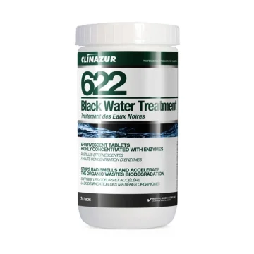 CLIN AZUR Clin Azur -622- Tablet for black water tanks 24 pieces - 1