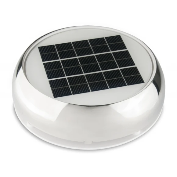 Nicro Day&Night Solar havalandırma 4". Paslanmaz çelik