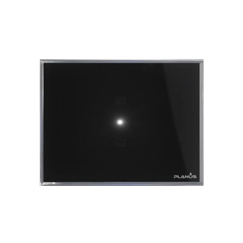 PLANUS Planus Siyah Full Glass Touch Panel 2 Butonlu