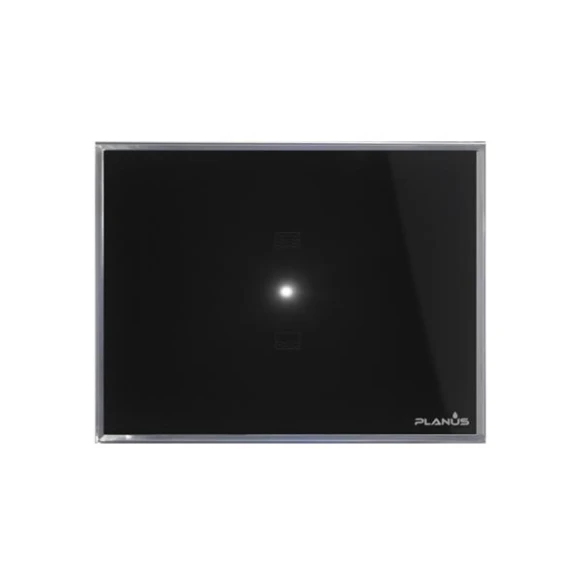 PLANUS Planus Siyah Full Glass Touch Panel 2 Butonlu