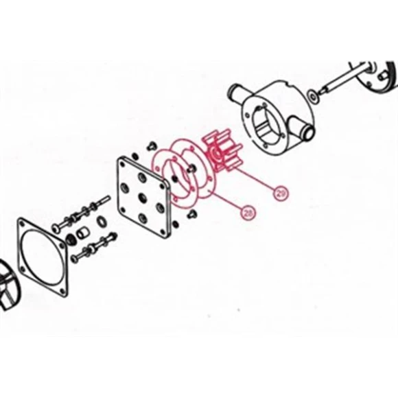 TMC TMC ET3634 Tuvalet Motoru İmpeller Seti