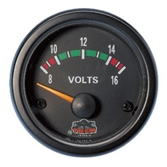 TREM TREM VOLTMETRE 12V 8-16V ARASI SİYAH