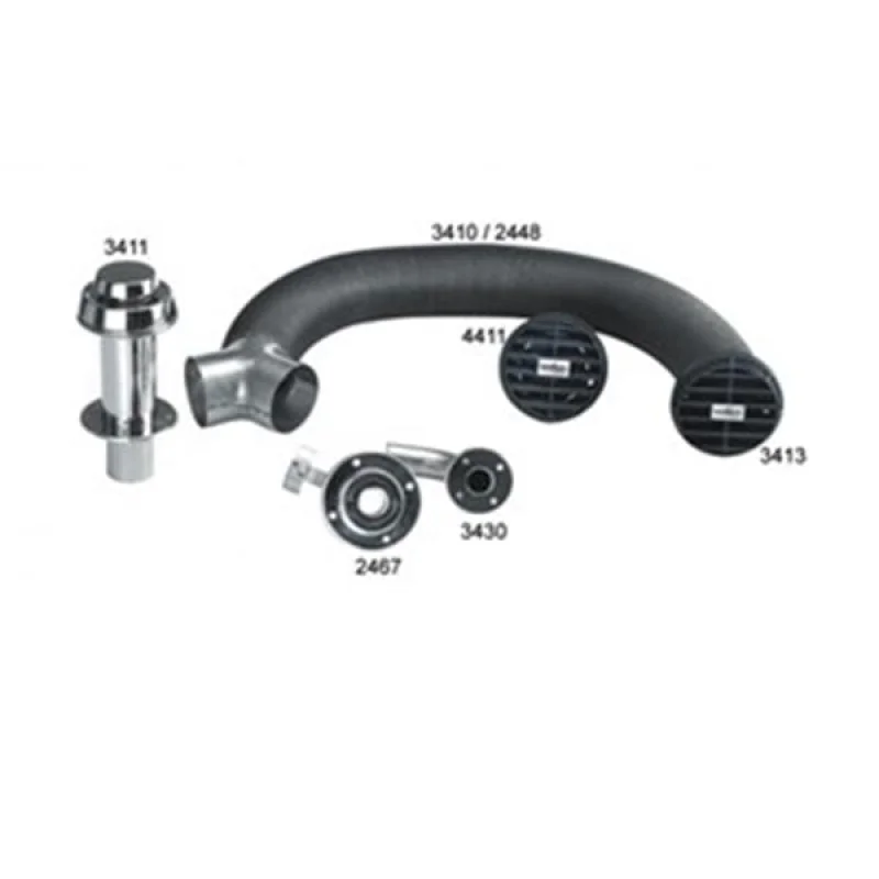 WALLAS 3411, 30 D VE 40 D serisi için dağıtım hortumu, Ø 75 mm