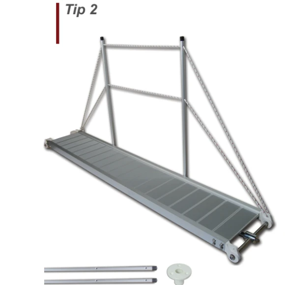 Alüminyum Basamaklı Sabit Pasarella