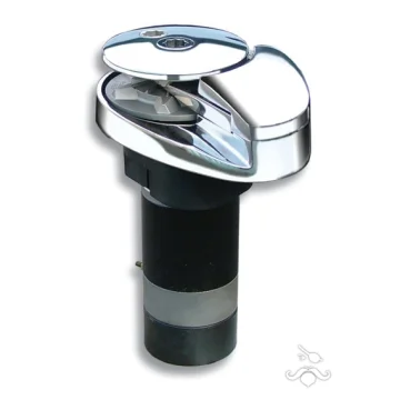 South Pacific VERTICAL Windlass 1500 Series CHROME Body - 1