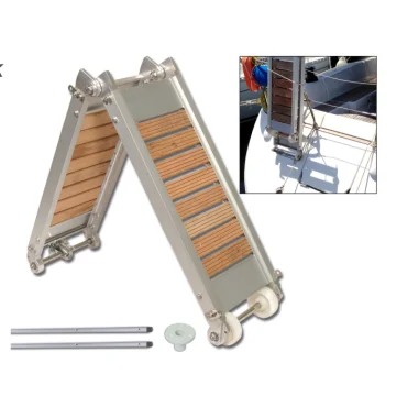 Wooden Step Folding Pasarella - 1