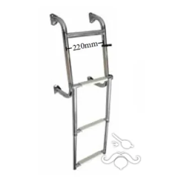 Katlanabilir Paslanmaz Merdiven - 1