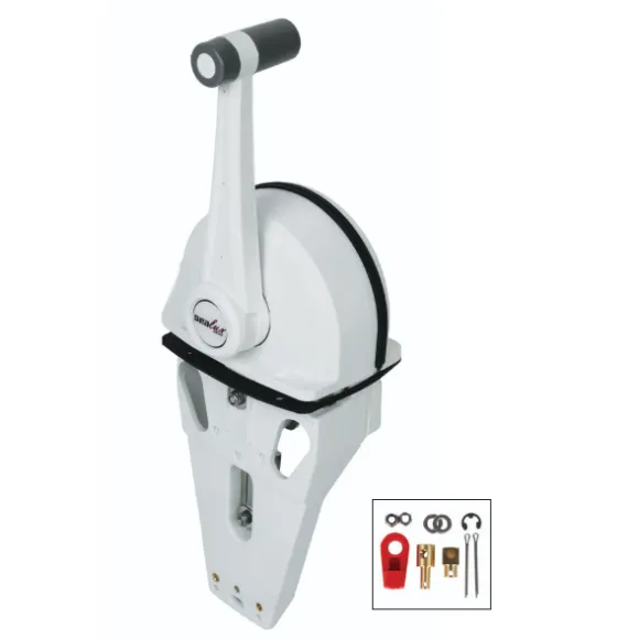 Control Lever Single White