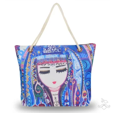 Biggdesign Mavi Su Plaj Çantası - 1