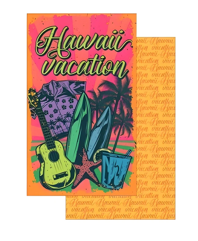 Plaj Havlusu 90x150 Cm “Hawai Vacation”