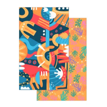 Plaj Havlusu 90x150 Cm “Move Like Matisse” - 1