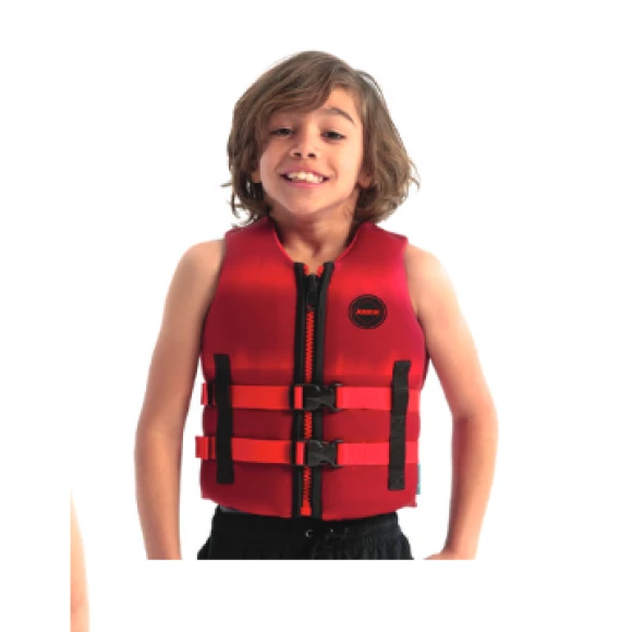 Jobe Neopren Çocuk Can Yeleği Kırmızı 164